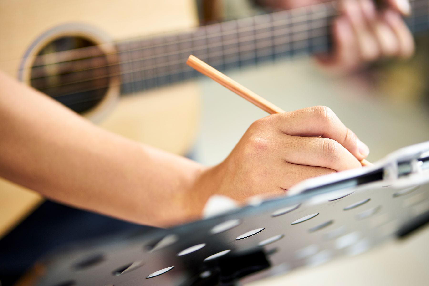 Using chords as a start to composing music