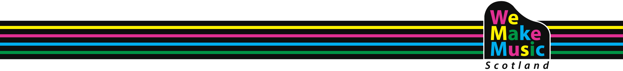 Colourful Stave with logo 2